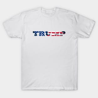 Trump American flag design T-Shirt